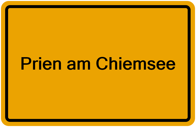 Handelsregisterauszug Prien am Chiemsee